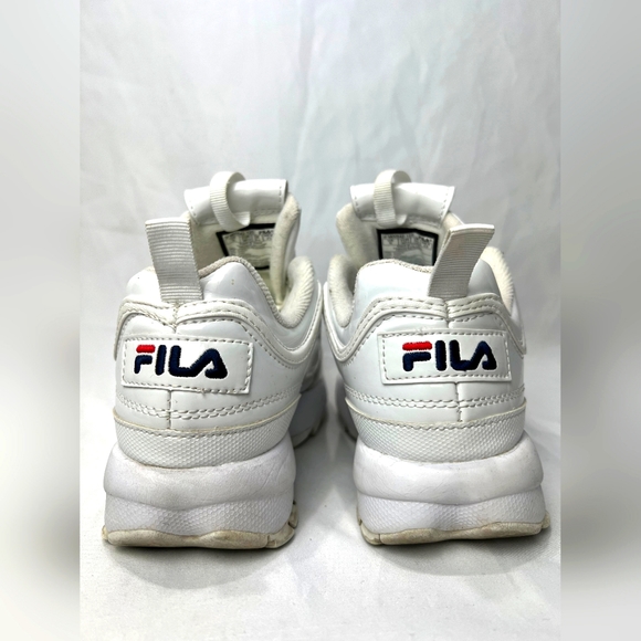 Womens Fila Disruptor 2 Premium Athletic Shoe - White Size 6 - Picture 6 of 8